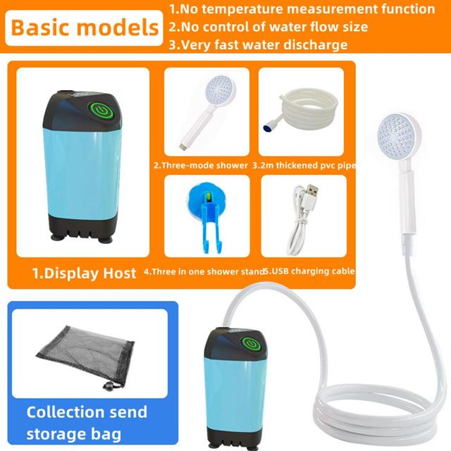 Portable Rechargeable Shower Set - K&L Trending Products