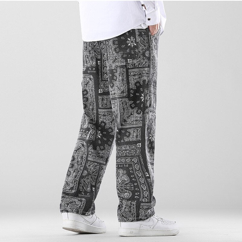 Printed Men's Loose Pants - K&L Trending Products