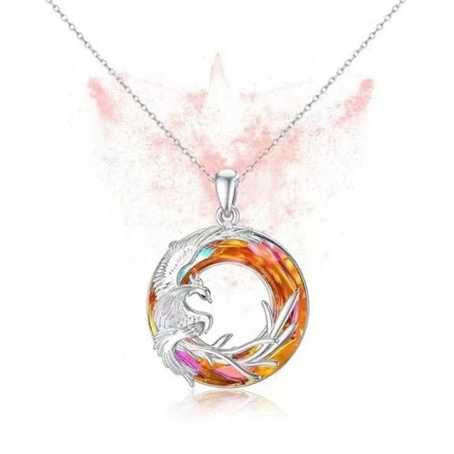 Reborn Phoenix Necklace and Earrings - K&L Trending Products