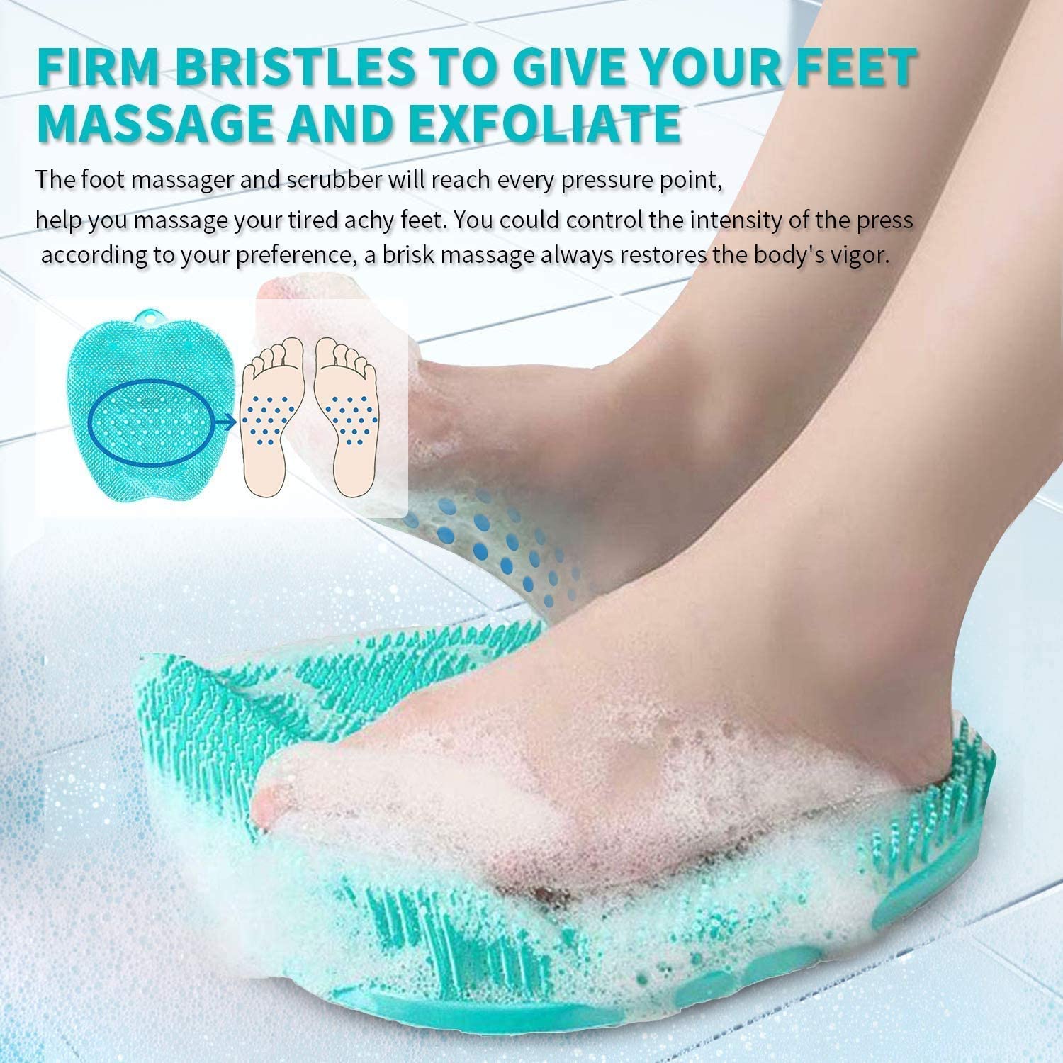 Shower Foot Scrubber - K&L Trending Products