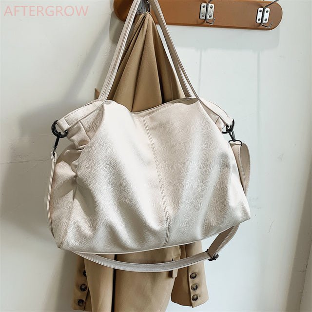 Soft Leather Shoulder Bag - K&L Trending Products