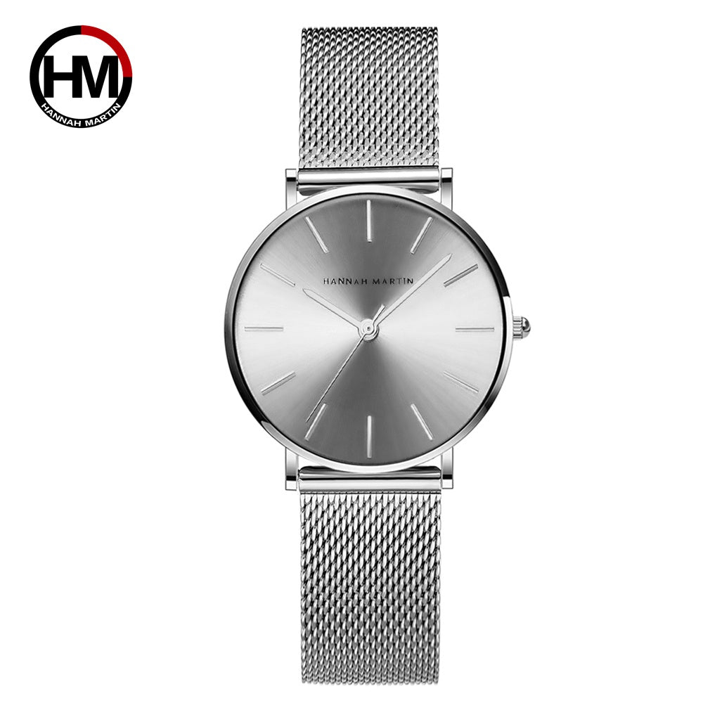 Steel Mesh Japan Quartz Watch - K&L Trending Products