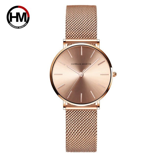 Steel Mesh Japan Quartz Watch - K&L Trending Products