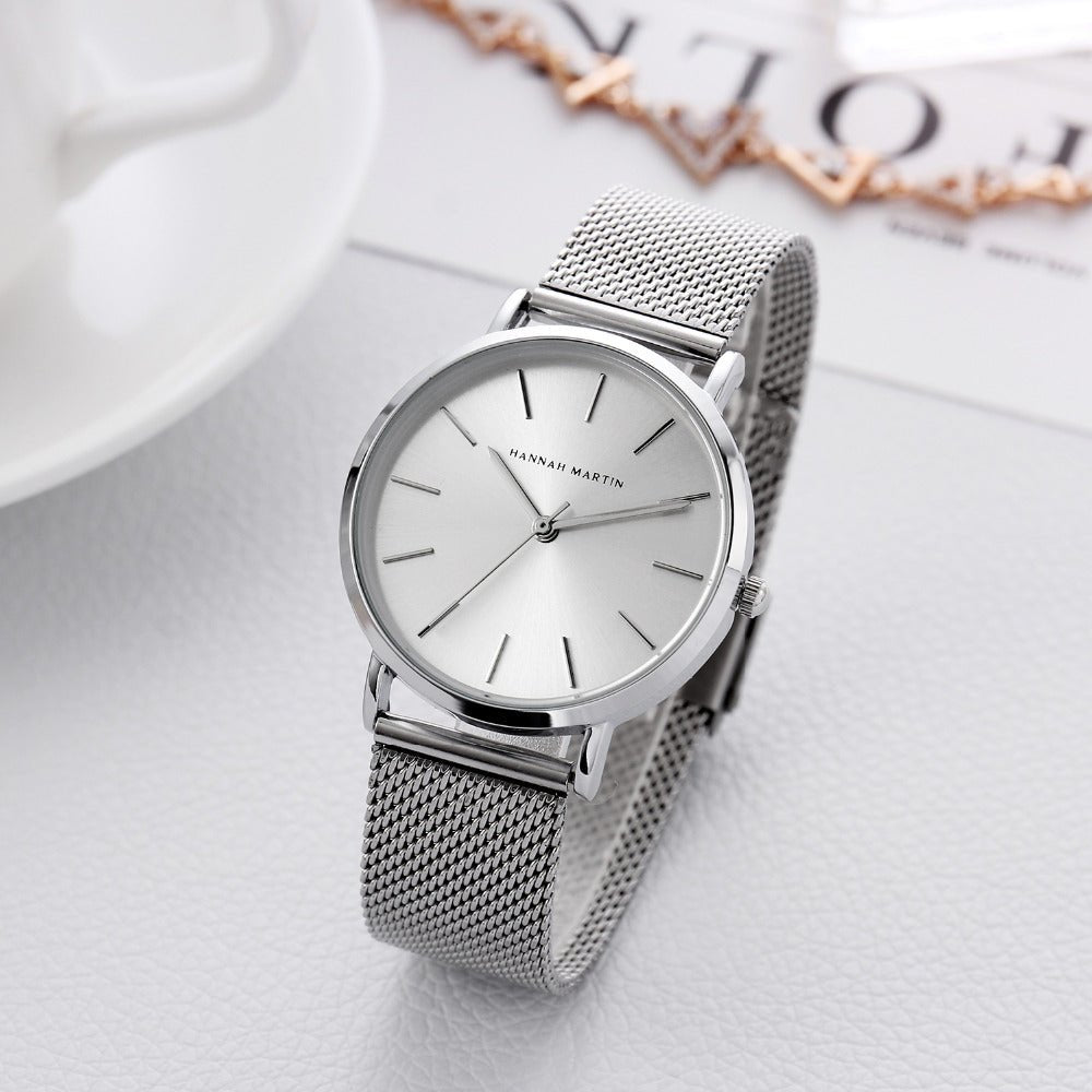 Steel Mesh Japan Quartz Watch - K&L Trending Products