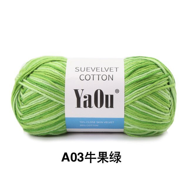 Suevelvet Cotton Knitting Yarn - K&L Trending Products