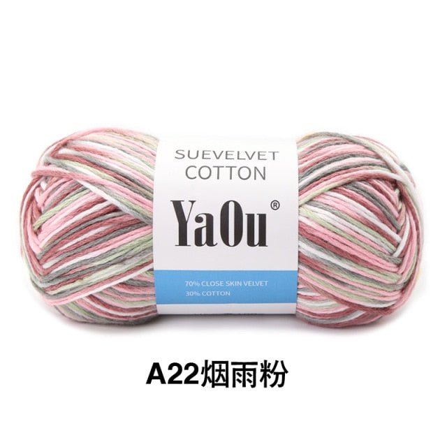 Suevelvet Cotton Knitting Yarn - K&L Trending Products