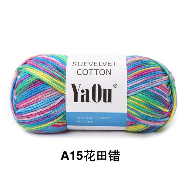 Suevelvet Cotton Knitting Yarn - K&L Trending Products