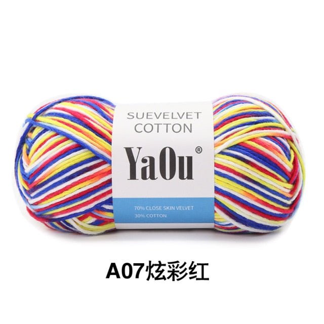 Suevelvet Cotton Knitting Yarn - K&L Trending Products