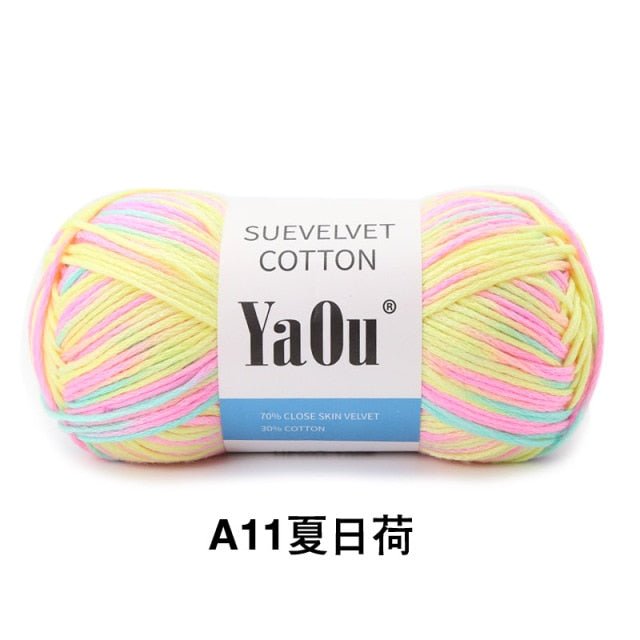 Suevelvet Cotton Knitting Yarn - K&L Trending Products