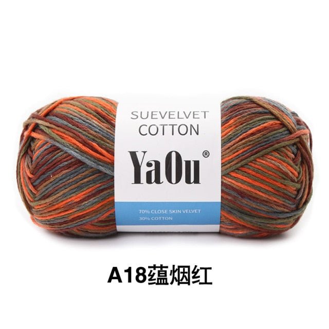 Suevelvet Cotton Knitting Yarn - K&L Trending Products