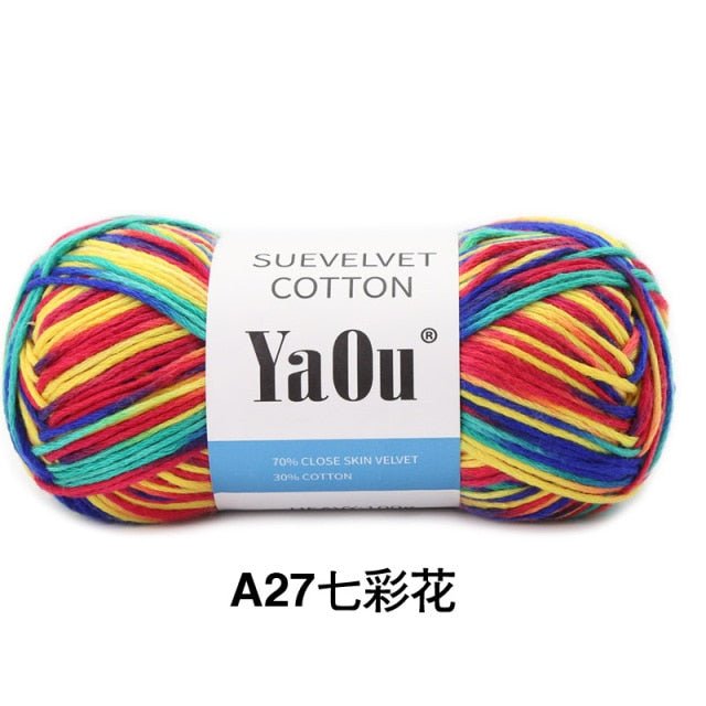 Suevelvet Cotton Knitting Yarn - K&L Trending Products