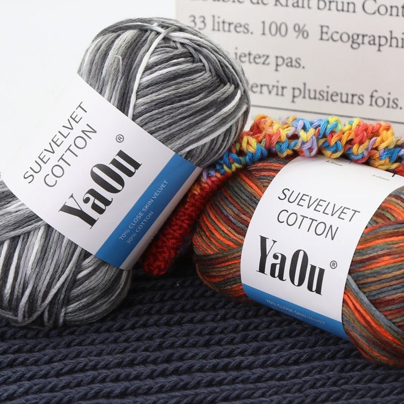 Suevelvet Cotton Knitting Yarn - K&L Trending Products