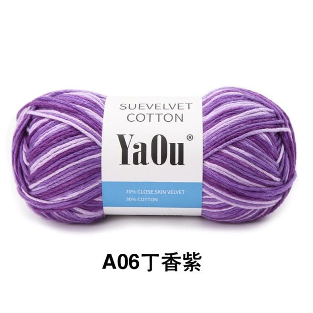 Suevelvet Cotton Knitting Yarn - K&L Trending Products