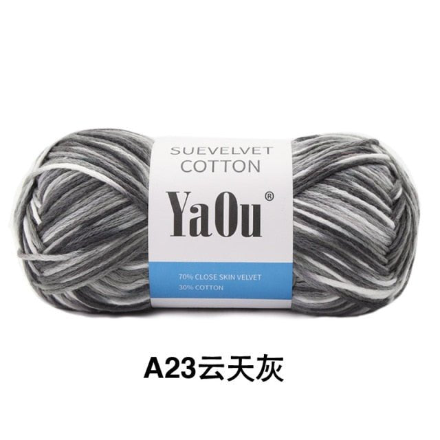 Suevelvet Cotton Knitting Yarn - K&L Trending Products