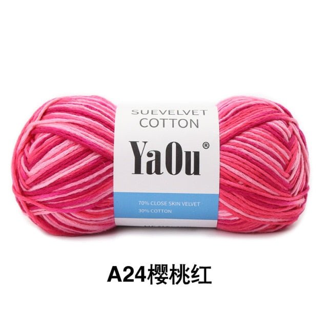 Suevelvet Cotton Knitting Yarn - K&L Trending Products