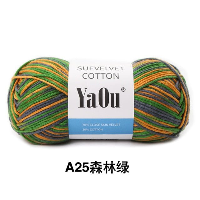 Suevelvet Cotton Knitting Yarn - K&L Trending Products