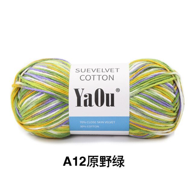 Suevelvet Cotton Knitting Yarn - K&L Trending Products