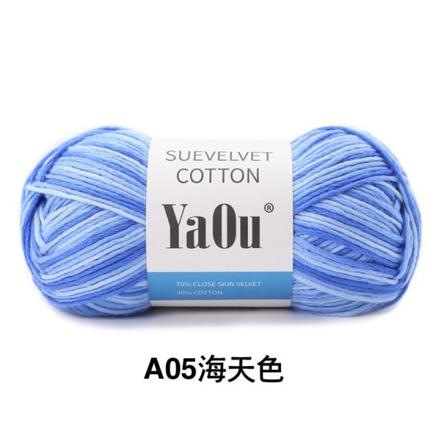 Suevelvet Cotton Knitting Yarn - K&L Trending Products