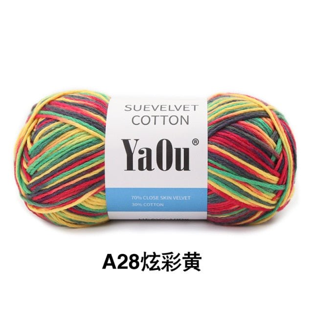 Suevelvet Cotton Knitting Yarn - K&L Trending Products