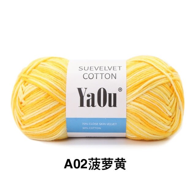 Suevelvet Cotton Knitting Yarn - K&L Trending Products