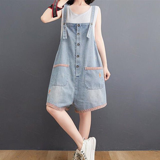 Summer Denim Rompers - K&L Trending Products