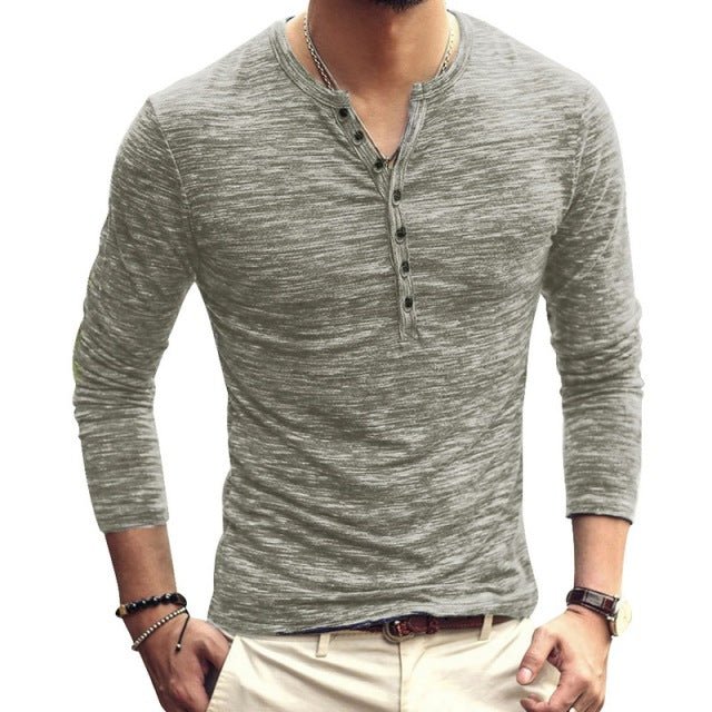 Tee Shirt V-Neck Long Sleeve - K&L Trending Products