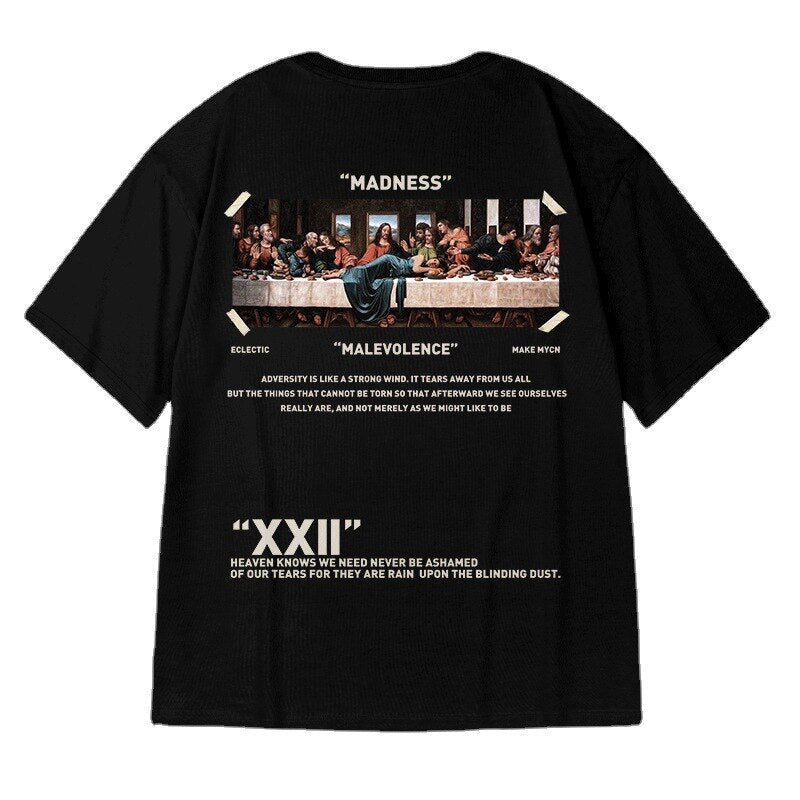 The Last Supper Print T Shirts - K&L Trending Products