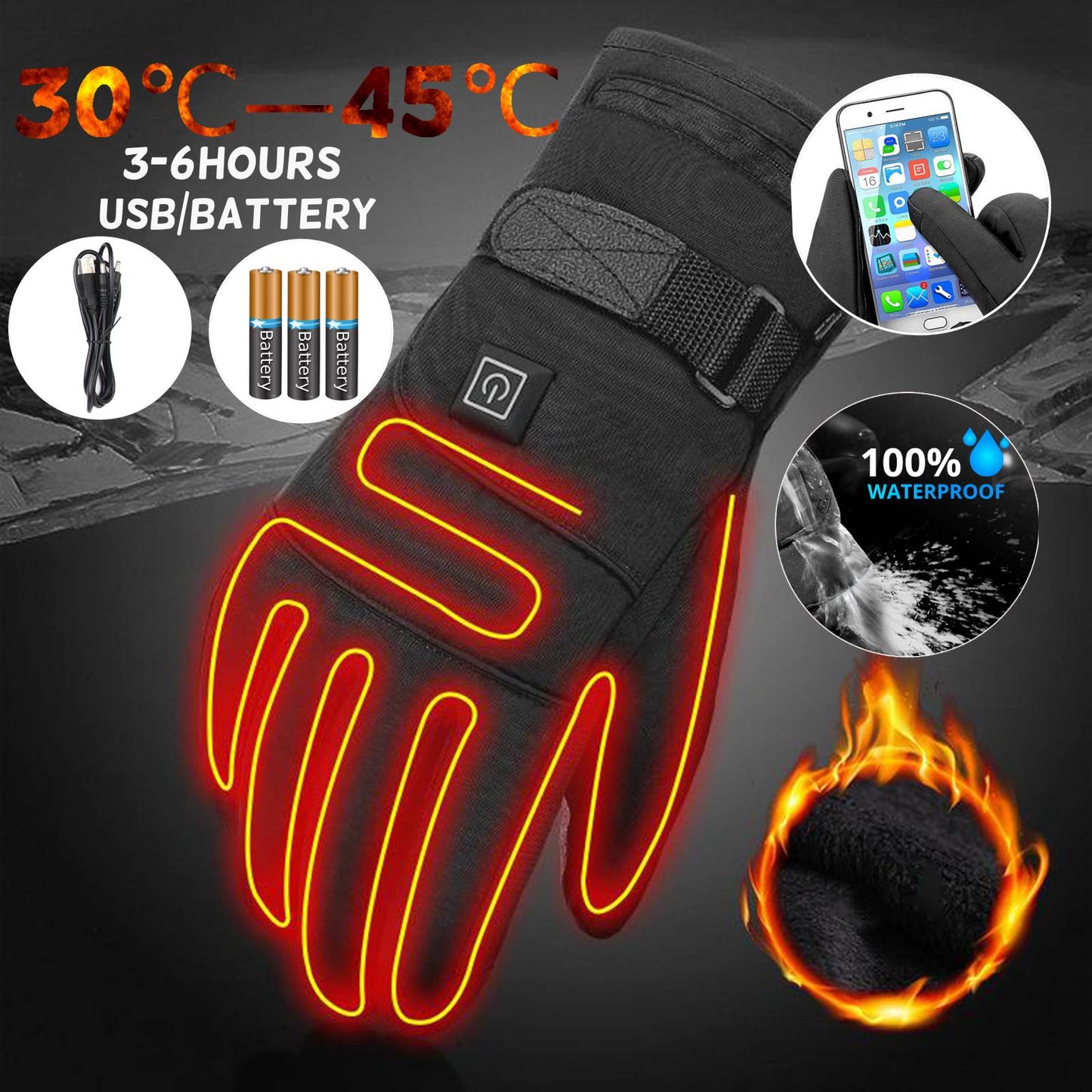 Thermal Motorcycle Gloves - K&L Trending Products