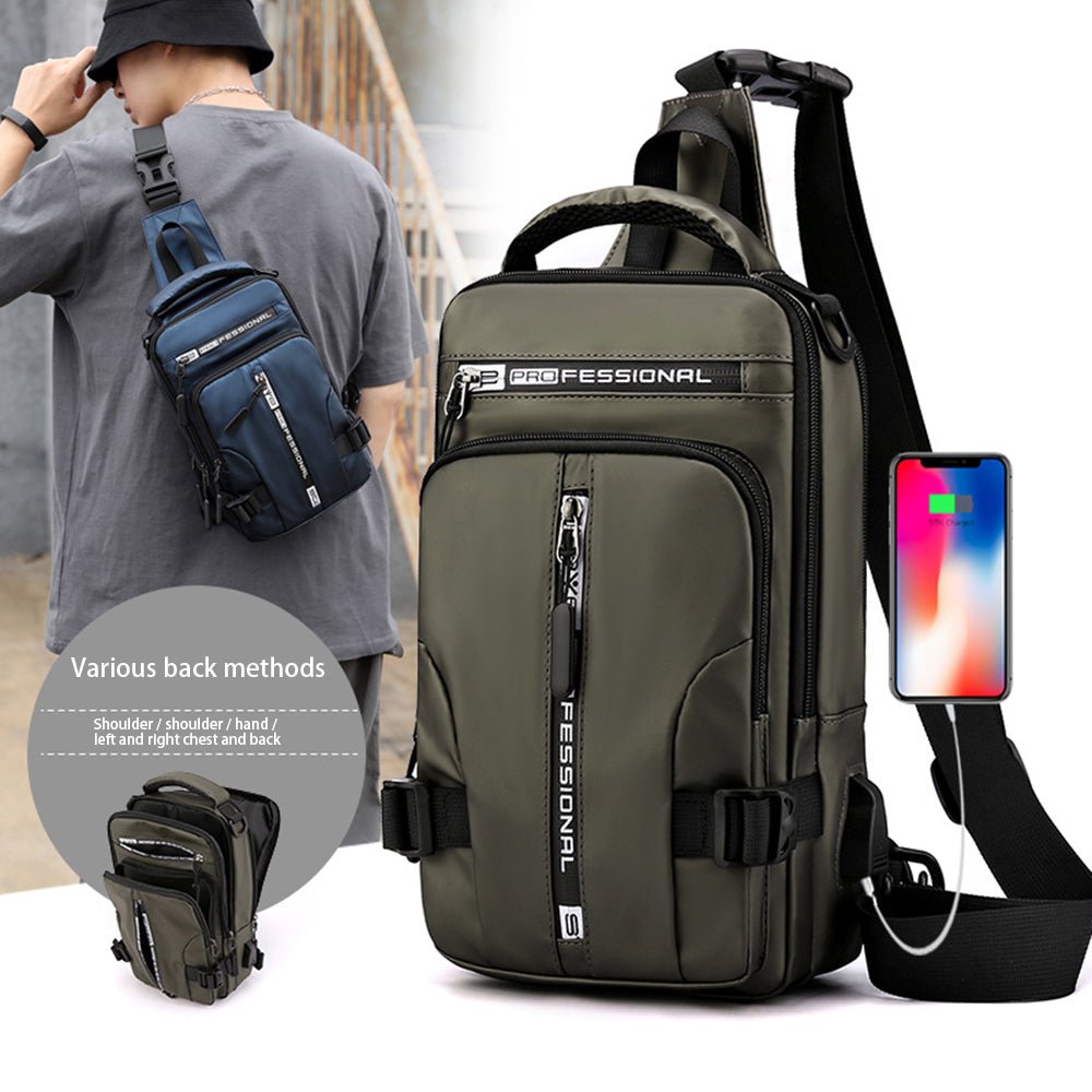 USB Charging Chest Bags - K&L Trending Products