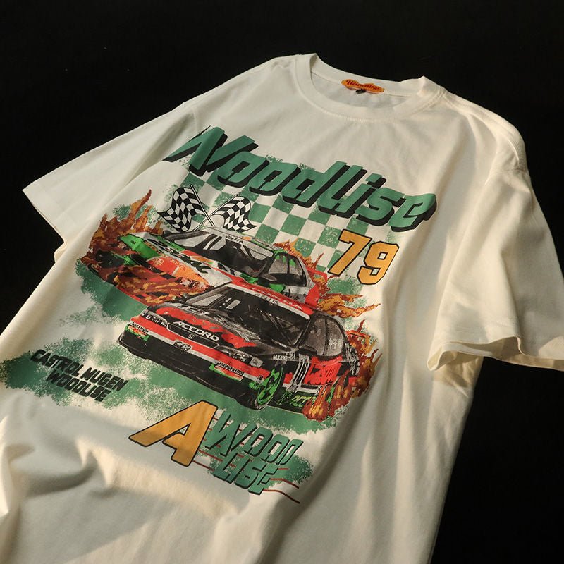 Vintage Racing Cars Graphic T Shirts - K&L Trending Products