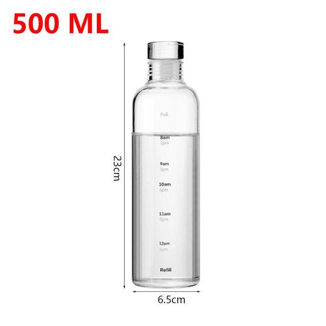 Water Bottle With Time Marker - K&L Trending Products