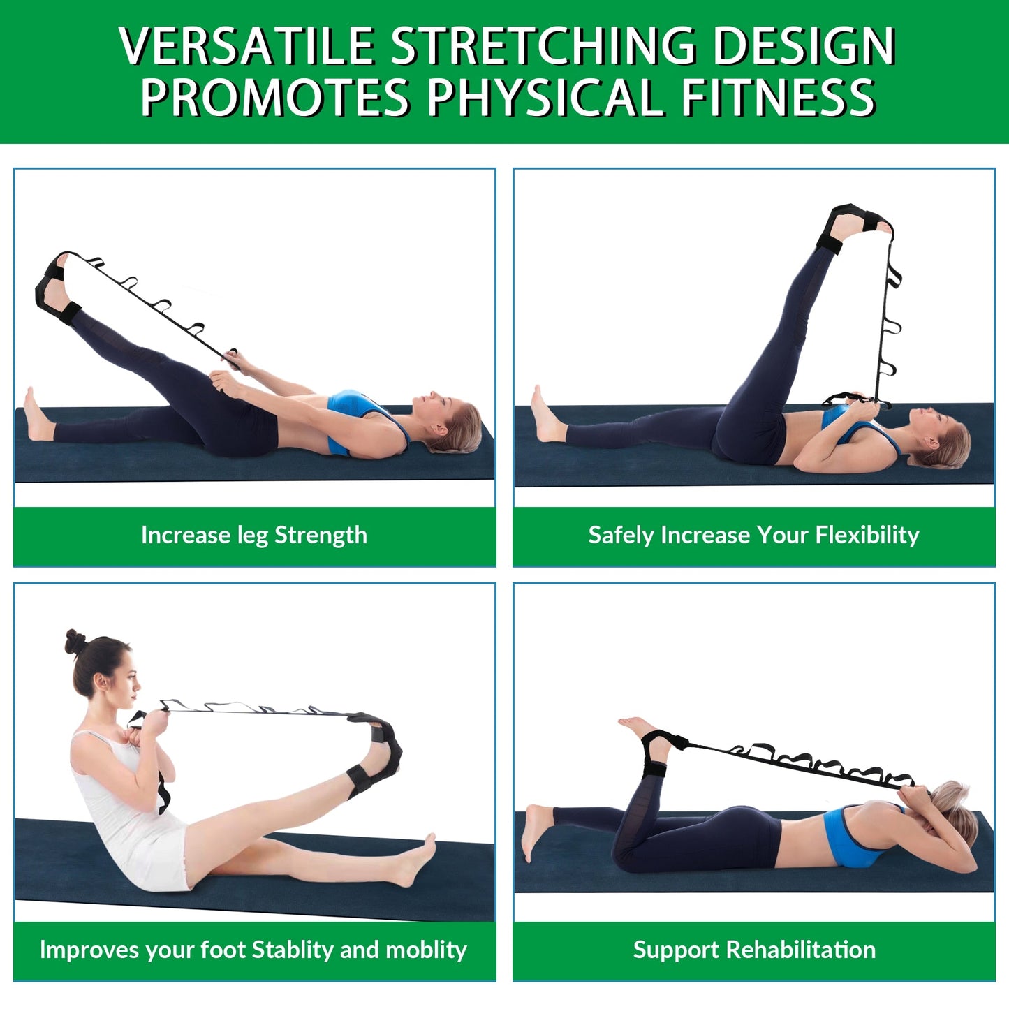Yoga Stretch Strap - K&L Trending Products